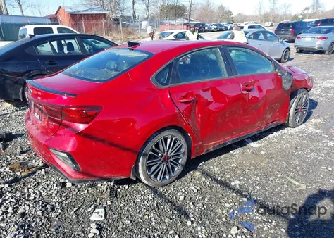 2021 Kia Forte Gt z USA, uszkodzony, nr VIN 3KPF44AC3ME288317